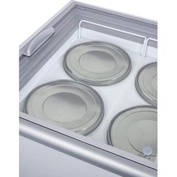 Summit Commercial 43" 11.7 cu.ft. White Chest Freezer with Lock — thumbnail 3