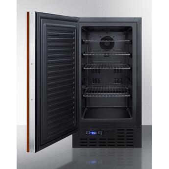 Summit SCFF1842IFADALHD 18 Inch Panel Ready Freestanding or Built-In Compact Counter Depth Freezer — thumbnail 3