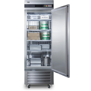 Summit Commercial 28" 23.0 cu.ft. Stainless Steel Reach-In Freezer - With Lock — thumbnail 12