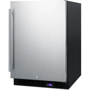 Summit 24" 4.72 cu. ft. Stainless Steel Undercounter Compact Freezer — thumbnail 3