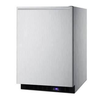 Summit 24" 4.72 cu. ft. Stainless Steel Undercounter Compact Freezer — thumbnail 7