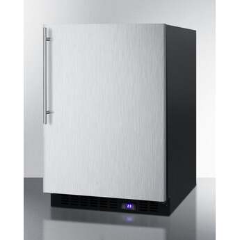 Summit 24" 4.72 cu. ft. Stainless Steel Undercounter Compact Freezer — thumbnail 5