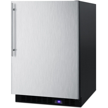 Summit 24" 4.72 cu. ft. Stainless Steel Undercounter Compact Freezer — thumbnail 7