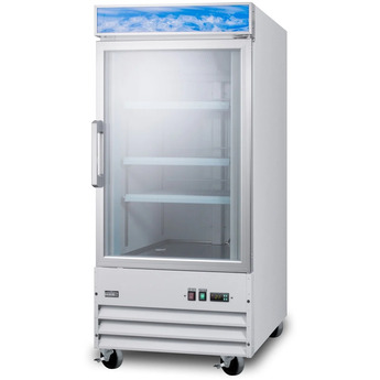 Summit 27" 9.0 cu. ft. Stainless Steel Upright Freezer — thumbnail 7