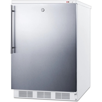 Summit 24" 3.5 cu. ft. Stainless Steel Undercounter Compact Freezer — thumbnail 8
