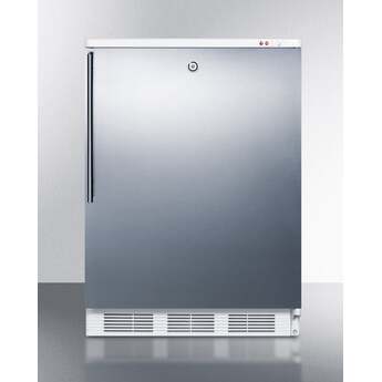 Summit 24" 3.5 cu. ft. Stainless Steel Undercounter Compact Freezer — thumbnail 9