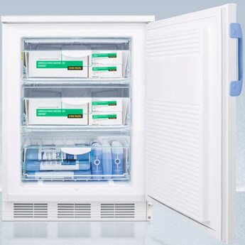 Summit Accucold 24" 3.2 Cu. Ft. White Built-In Compact Freezer — thumbnail 12