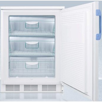 Summit Accucold 24" 3.2 Cu. Ft. White Built-In Compact Freezer — thumbnail 7