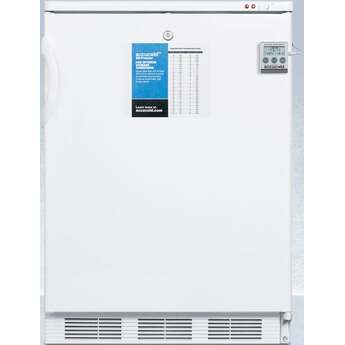 Summit Accucold Medical 24" 3.2 cu.ft. White Compact Freezer