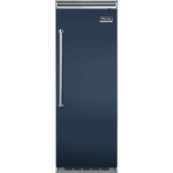 Viking VCFB5303RSB 5 Series 30 Inch Slate Blue Built-In Upright Counter Depth Freezer