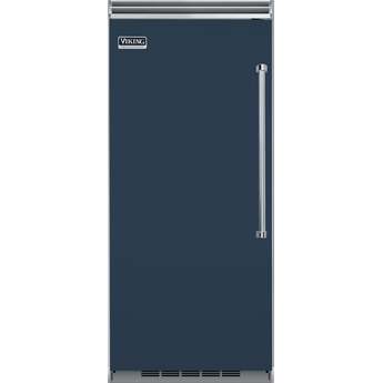 Viking VCFB5363LSB 5 Series 36 Inch Slate Blue Built-In Upright Counter Depth Freezer
