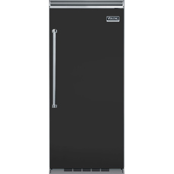 Viking VCFB5363RCS 5 Series 36 Inch Cast Black Built-In Upright Counter Depth Freezer