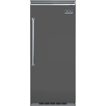 Viking VCFB5363RDG 5 Series 36 Inch Damascus Grey Built-In Upright Counter Depth Freezer