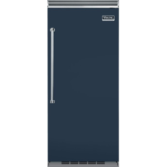 Viking VCFB5363RSB 5 Series 36 Inch Slate Blue Built-In Upright Counter Depth Freezer