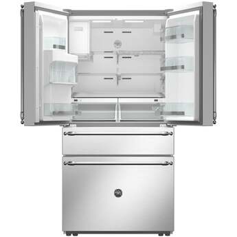 Bertazzoni REF36FDFZXNT 36 Inch Stainless Steel Counter Depth French Door Refrigerator, in Stainless Steel — thumbnail 7