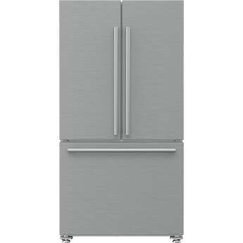 Blomberg 30 Inch French Door Refrigerator: Stainless Steel