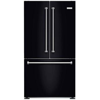 BlueStar FBFD361PB  36 Inch Gloss Signal Black Counter Depth French Door Refrigerator