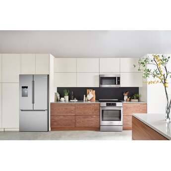 Bosch 36 Inch French Door Refrigerator: Stainless Steel — thumbnail 5