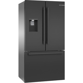 Bosch B36CD50SNB 500 Series 36 Inch Black Stainless Steel Counter Depth French Door Refrigerator