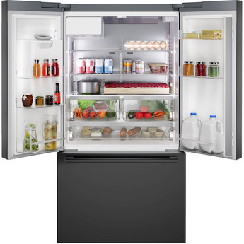 Bosch 36 Inch French Door Refrigerator: Black Stainless Steel — thumbnail 20