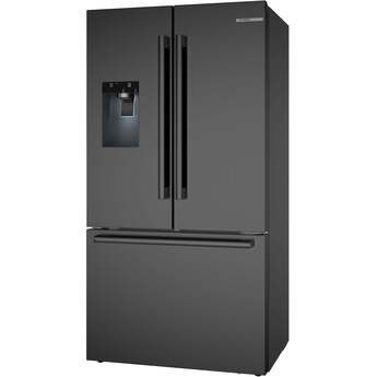 Bosch 36 Inch French Door Refrigerator: Black Stainless Steel — thumbnail 21