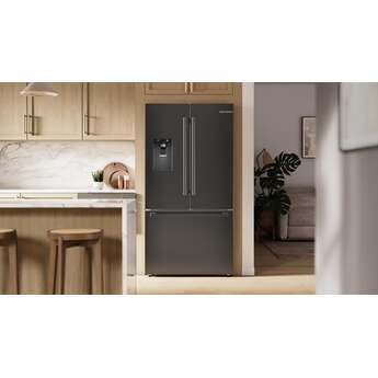 Bosch 36 Inch French Door Refrigerator: Black Stainless Steel — thumbnail 22
