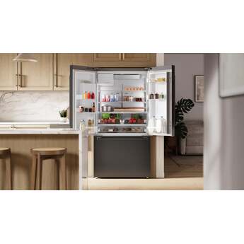 Bosch 36 Inch French Door Refrigerator: Black Stainless Steel — thumbnail 37