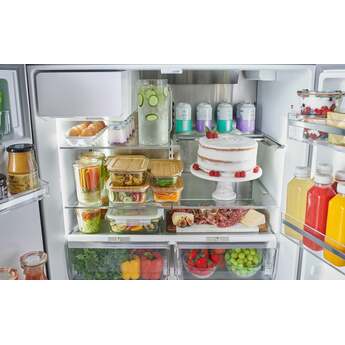 Bosch 36 Inch French Door Refrigerator: Stainless Steel — thumbnail 14