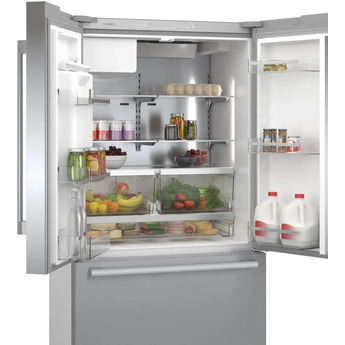 Bosch 36 Inch French Door Refrigerator: Stainless Steel — thumbnail 18