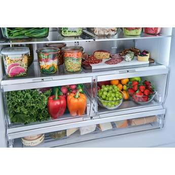 Bosch 36 Inch French Door Refrigerator: Stainless Steel — thumbnail 29