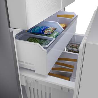 Bosch 36 Inch French Door Refrigerator: Stainless Steel — thumbnail 44