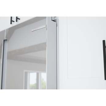 Bosch B36CL81ENW 800 Series 36 Inch White Counter Depth French Door Refrigerator — thumbnail 14