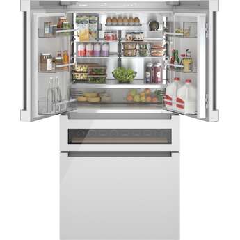 Bosch B36CL81ENW 800 Series 36 Inch White Counter Depth French Door Refrigerator — thumbnail 26