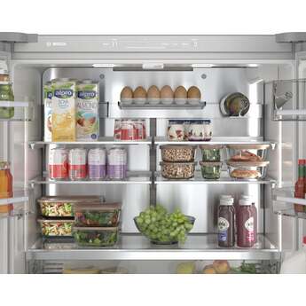 Bosch B36CL81ENW 800 Series 36 Inch White Counter Depth French Door Refrigerator — thumbnail 29