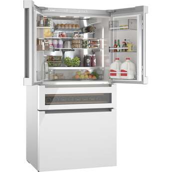 Bosch B36CL81ENW 800 Series 36 Inch White Counter Depth French Door Refrigerator — thumbnail 35