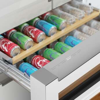 Bosch B36CL81ENW 800 Series 36 Inch White Counter Depth French Door Refrigerator — thumbnail 45