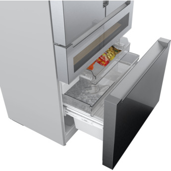 Bosch 800 Series 36 Inch French Door Bottom Mount Refrigerator With Glass Door: Stainless Steel — thumbnail 9