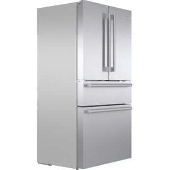 Bosch 800 Series 36 Inch 4- Door French Door Bottom Mount Refrigerator With External Handles: Stainless Steel — thumbnail 17