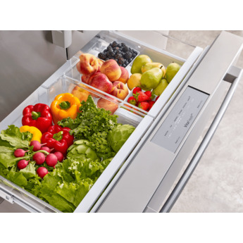 Bosch 800 Series 36 Inch 4- Door French Door Bottom Mount Refrigerator With External Handles: Stainless Steel — thumbnail 8