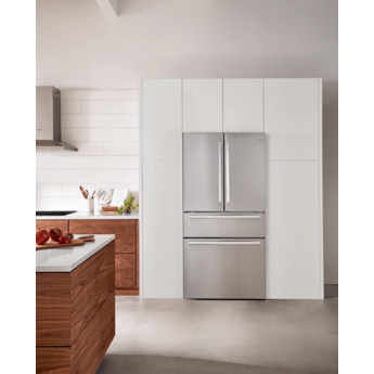 Bosch 800 Series 36 Inch 4- Door French Door Bottom Mount Refrigerator With External Handles: Stainless Steel — thumbnail 9