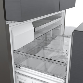 Bosch 800 Series 36 Inch French Door Bottom Mount Refrigerator: Black — thumbnail 12