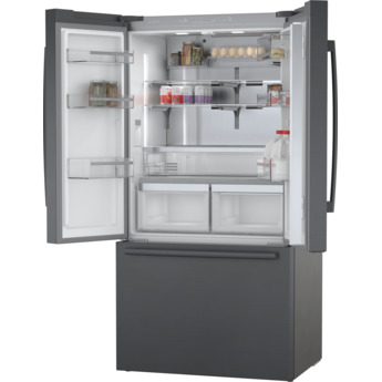 Bosch 800 Series 36 Inch French Door Bottom Mount Refrigerator: Black — thumbnail 13