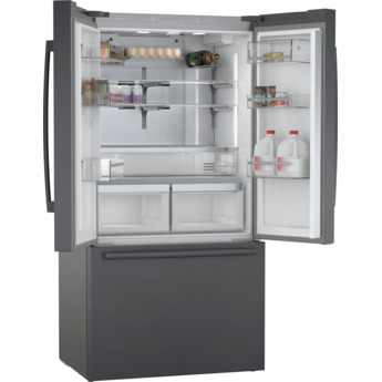 Bosch 800 Series 36 Inch French Door Bottom Mount Refrigerator: Black — thumbnail 14
