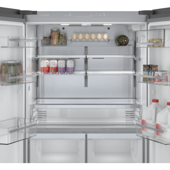 Bosch 800 Series 36 Inch French Door Bottom Mount Refrigerator: Black — thumbnail 2