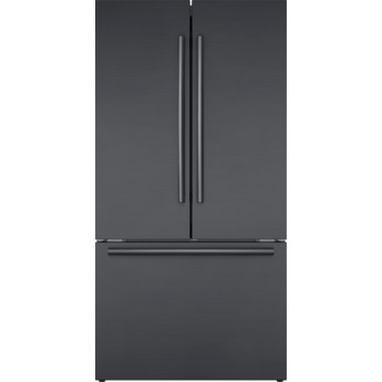 Bosch 800 Series 36 Inch French Door Bottom Mount Refrigerator: Black — thumbnail 3