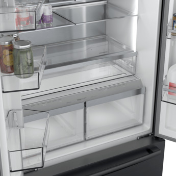 Bosch 800 Series 36 Inch French Door Bottom Mount Refrigerator: Black — thumbnail 6