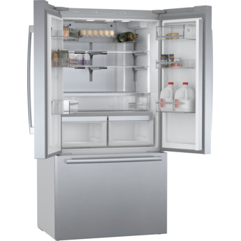 Bosch 800 Series 36 Inch French Door Bottom Mount Refrigerator: Stainless Steel — thumbnail 2