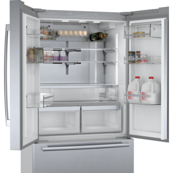 Bosch 800 Series 36 Inch French Door Bottom Mount Refrigerator: Stainless Steel — thumbnail 5