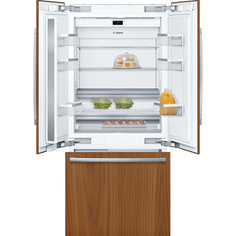 Bosch Benchmark B36IT905NP 36 Inch Counter Depth French Door Refrigerator, in P