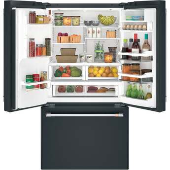 Cafe Matte Collection Series 36 Inch French Door Refrigerator — thumbnail 14